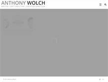 Tablet Screenshot of anthonywolch.com